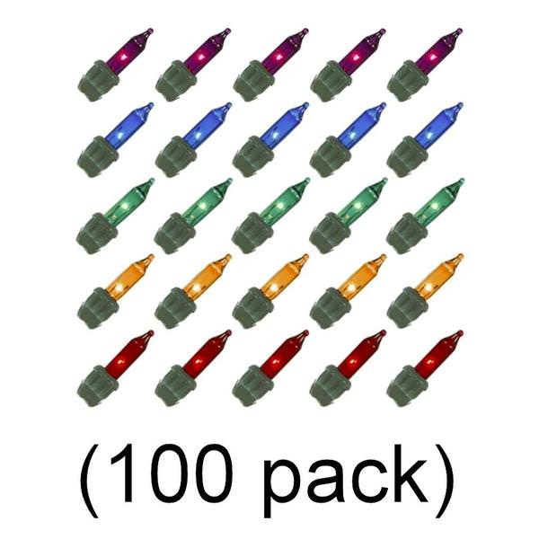 2.5 volt Miniature Multi-Color (100 pack)