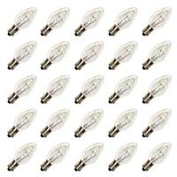 Vickerman C7 Candelabra Screw Base Clear Twinkle (25 pack)