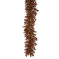 Vickerman 9' x 16" Artificial Lit Harvest Garland 50 Clear Lights