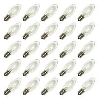 Vickerman C9 Intermediate Screw Base Clear Twinkle (25 pack)