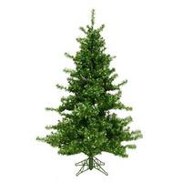 Vickerman 10' x 66" Green Tinsel Slim 1,200 Green Miniature Lights