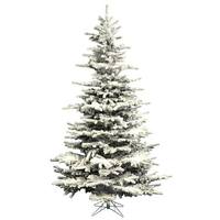 Vickerman 8.5' x 62" Artificial Flocked Slim Sierra Pine