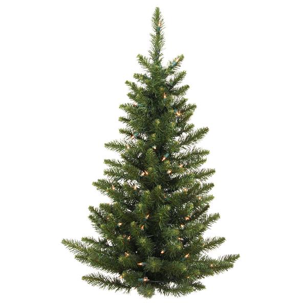 3' x 26" Artificial Camdon Fir Wall Tree