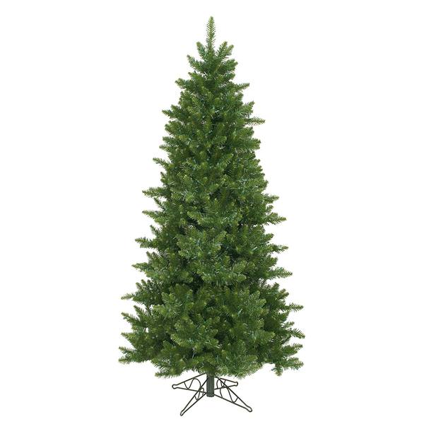 6.5' x 41" Artificial Camdon Fir Slim 450 Frosted Warm White Italian LED Lights