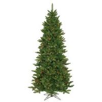 Vickerman 12' x 66" Artificial Camdon Fir Slim 1,800 Multi-Color DuraLit Miniature Lights