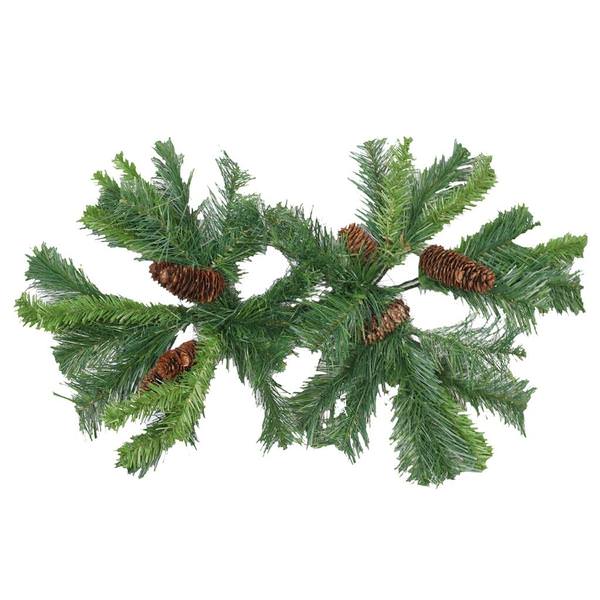 24" Artificial Cheyenne Pine Swag with Pine Cones