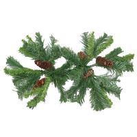 Vickerman 24" Artificial Cheyenne Pine Swag with Pine Cones