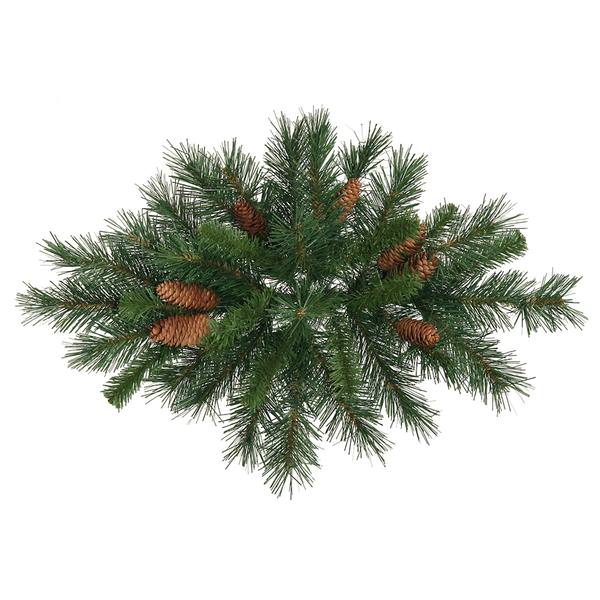 32" Artificial Cheyenne Pine Swag with Pine Cones