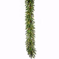 Vickerman 50' x 16" Artificial Cheyenne Pine Garland 400 Clear Lights
