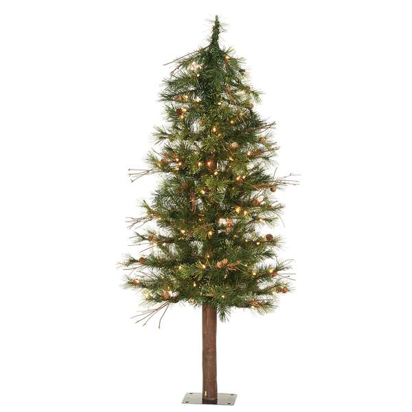 3' x 24" Artificial Mixed Country Alpine 70 Clear Lights
