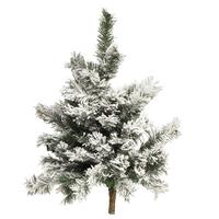 Vickerman 36" Artificial Flocked Alaskan Pine Swag