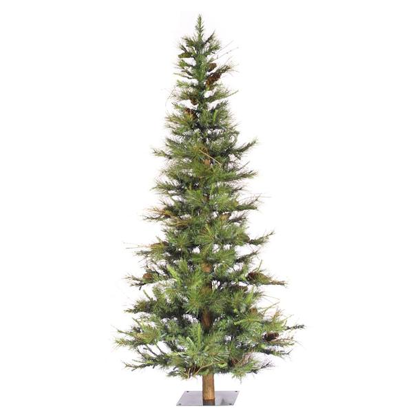 4' x 30" Artificial Ashland Fir with Pine Cones