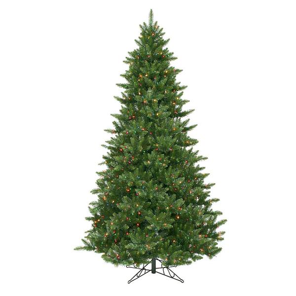 14' x 90" Artificial Camdon Fir Tree with 2,500 Multi Color Lights