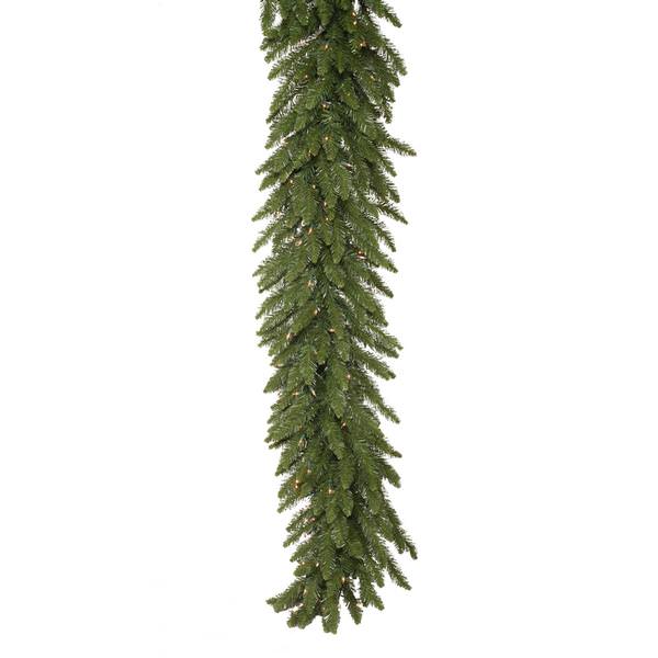25' x 20" Artificial Camdon Fir Garland 450 Clear Lights