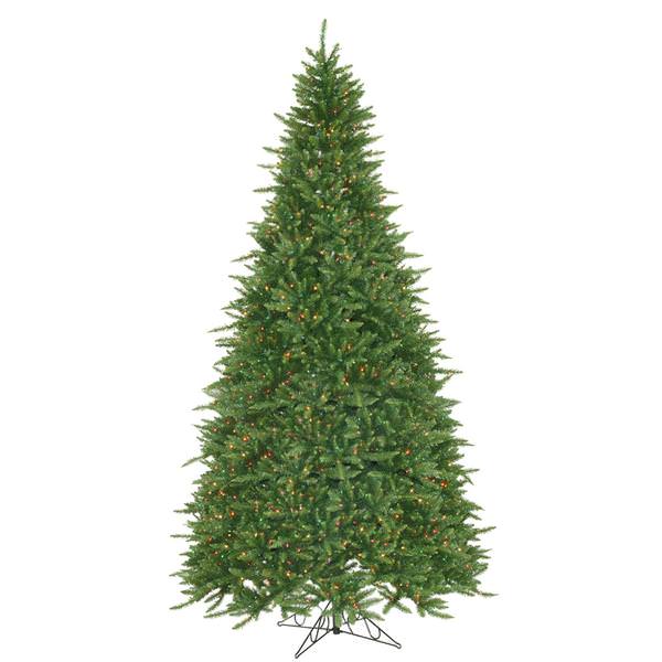 12' x 82" Artificial Virginia Fir 1,900 Multi-Color Lights