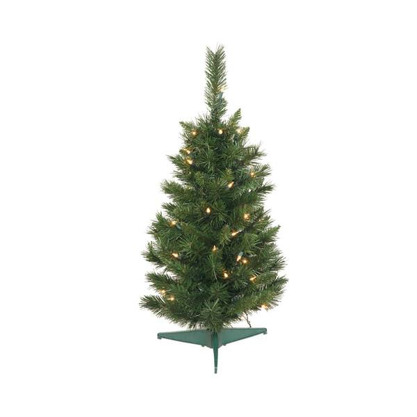 2.5' Artificial Imperial Pine 50 Clear Lights