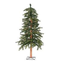 Vickerman 6' Artificial Redwood Alpine 200 Clear Lights