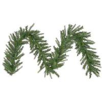 Vickerman 50' x 14" Artificial Tiffany Spruce Garland 500 Clear Lights