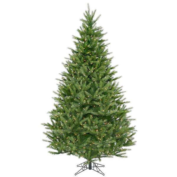 6.5' x 49" Artificial Bavarian Fir 550 Clear Lights