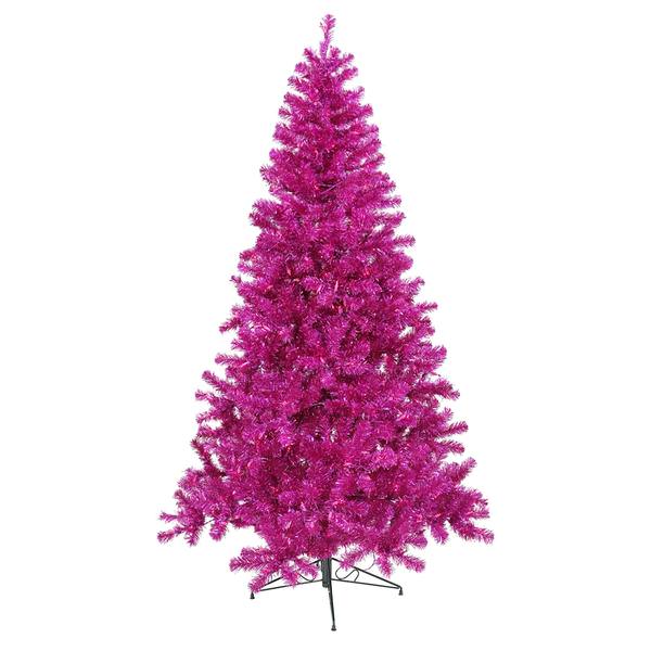 7' x 48" Fuchsia 500 Purple Miniature Lights