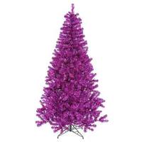 Purple Colored Christmas Trees