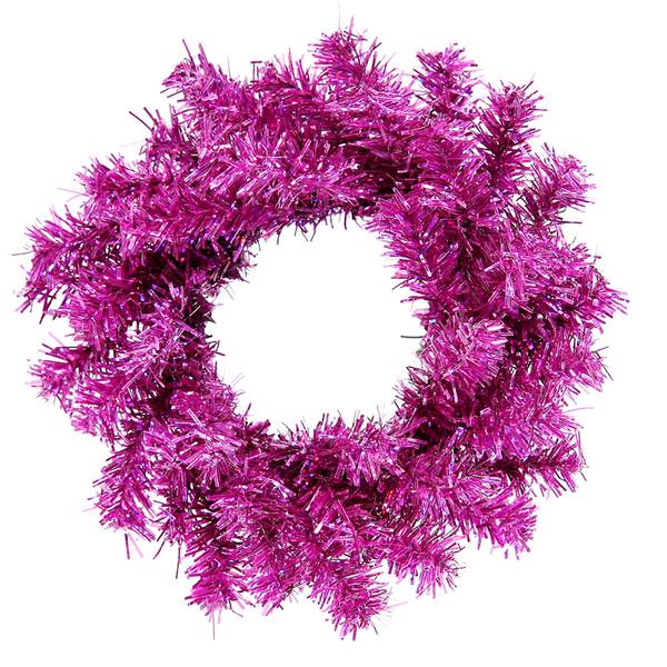 6" Artificial Hot Pink Mini