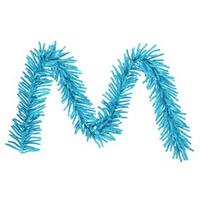 Vickerman 9' x 10" Artificial Sky Blue Mini Garland