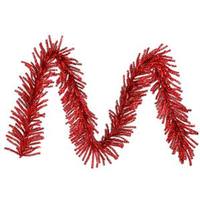 Vickerman 9' x 10" Artificial Red Mini Garland