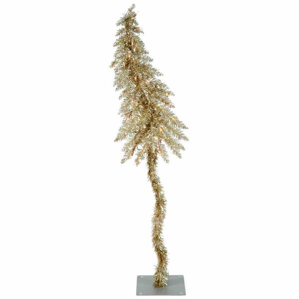 4' Champagne Fantasy 35 Clear Lights