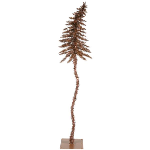 6' Mocha Fantasy 50 Clear Lights