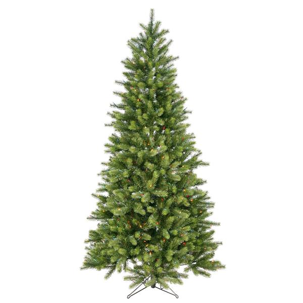 7' x 47" Artificial Colorado Spruce 550 Multi-Color Lights