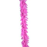 Vickerman 9' x 14" Artificial Pink Ashley Spruce Garland 100 Pink / White Miniature Lights