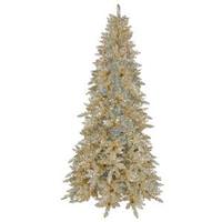 Vickerman 12' x 70" Champagne Ashley Spruce 1,600 Clear Lights