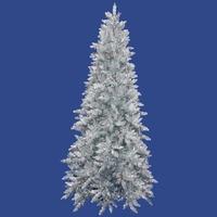 Vickerman 4.5' x 36" Silver Ashley Spruce 250 Clear Lights