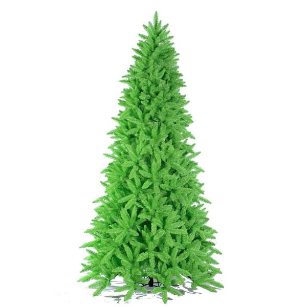 3' x 17" Lime Ashley Spruce 100 Green and Clear Lights
