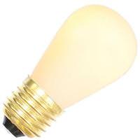 Vickerman 11 watt 130 volt S14 Medium Screw White Ceramic Light