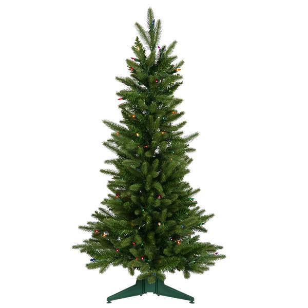 3' x 22" Artificial Frasier Fir 100 Multi-Color DuraLit Miniature Lights