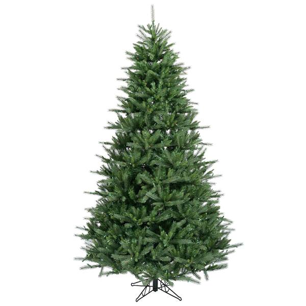 7.5' x 54" Artificial Blue Ridge Fir 540 Warm White Italian LED Lights