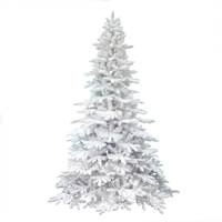 Vickerman 4.5' x 46" Artificial Flocked White Spruce