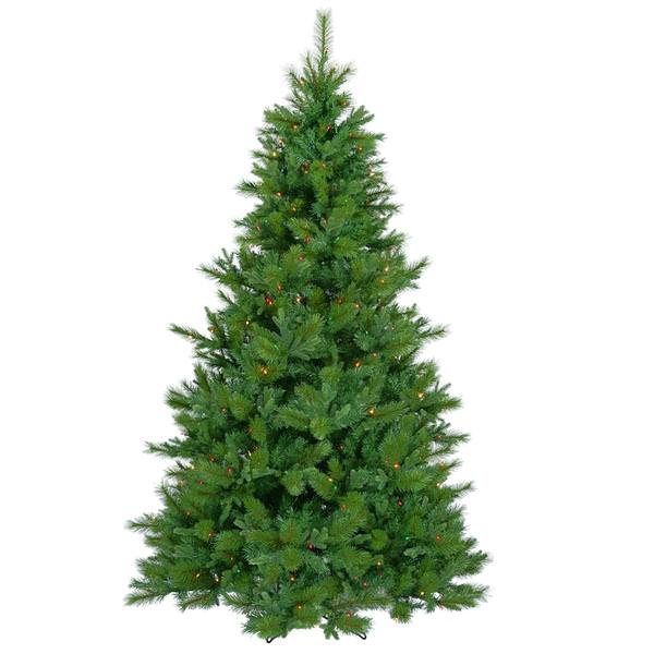 14' x 96" Artificial Glacier Mixed Pine 2,600 Multi-Color Italian LED Lights