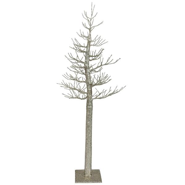 4' Artificial Champagne Metallic