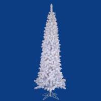 Vickerman 7.5' x 33" White Pencil 350 Clear Lights