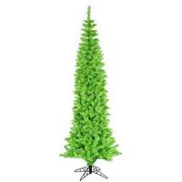 Vickerman 6.5' x 23" Lime Pencil 250 Green Lights