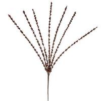 Vickerman 24" Chocolate Sequin Spray