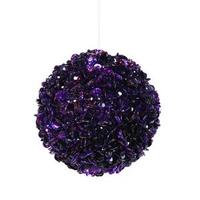 Vickerman 4.3" Purple Sequin Ball Ornament