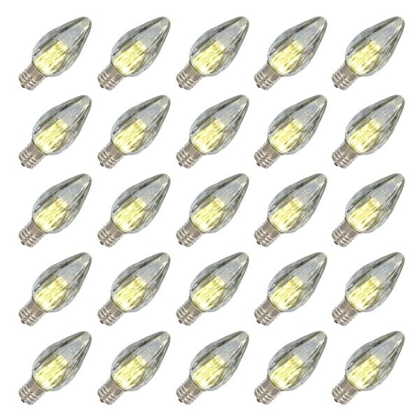 0.96 watt 120 volt F15 Medium Screw Base Warm White LED (25 pack)