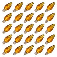 Vickerman 0.96 watt 120 volt F15 Medium Screw Base Amber LED (25 pack)