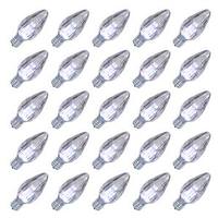 Vickerman Flame F15 Medium Screw Base Pure White LED (25 pack)