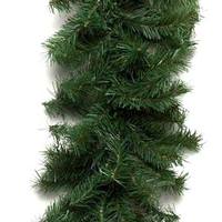 Vickerman 9' x 10" Artificial Canadian Pine Garland 35 Clear Miniature Lights