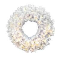 Vickerman 30" Artificial Crystal White 50 Warm White Italian LED Lights